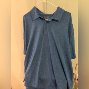 Zorrel Size 4XL Polo Shirt Blue